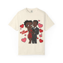 Load image into Gallery viewer, Betty Boop Heart Love Shirt, Cute Valentines Tshirt. Valentine's Day Gift For Her Retro Cartoon Design Shirt