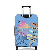 Load image into Gallery viewer, Gifts of Joy Luggage Cover - Blue
