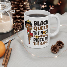 Load image into Gallery viewer, 15oz Mug Betty Boop Mug, Black Girl Mug, Black Queen Mug, Coffee Mug Birthday Gift, Sunflower Mug, Christmas Gift For Her