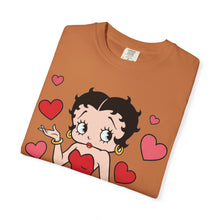Load image into Gallery viewer, Be My Valentine Shirt, Cute Betty Boop T-shirt Valentine Gift For Girl Friend, Heart Design Tshirt, Womens Valentines Graphic Tee