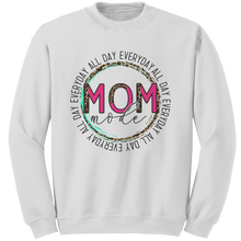 Load image into Gallery viewer, All_Day_Everyday_Mom_Sweatshirt_Mama_Sw_White_Mockup.png