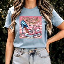 Load image into Gallery viewer, Chucks and Pearl 2024 Shirt, Kamala Harris Shirt, Election Shirt, President Shirt, Kamala Support Shirt, Inauguration Shirt, Democrat Shirt