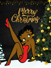 Load image into Gallery viewer, Betty Boop 2025 Calendar Printable, Cute Digital Calendar 2025, Wall Calendar PDF, Editable Calendar, Monthly Planner, Homeschool Planner