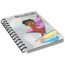 Load image into Gallery viewer, Betty Boop - Beach Life Spiralbound Notebook