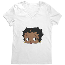 Load image into Gallery viewer, Betty Boop #3 | T Shirt | Gifts for Her | Birthday Gifts - District Womens V-Neck
