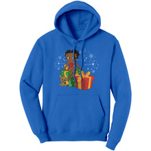 Load image into Gallery viewer, Betty Boop Christmas Hoodie, Betty Boop Womens Hoodie, Christmas Gift for Her, Holiday Graphic Hoodie, Betty Boop Hoodie, Womens Clothing