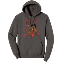 Load image into Gallery viewer, Betty Boop Hoodie, Betty Boop with Heart Hoodie, Betty Boop Womens Hoodie Christmas Hoodie, Christmas Womens Clothing Christmas Gift For Her