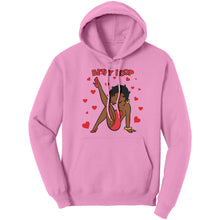 Load image into Gallery viewer, Betty Boop Hoodie, Betty Boop with Heart Hoodie, Betty Boop Womens Hoodie Christmas Hoodie, Christmas Womens Clothing Christmas Gift For Her