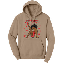 Load image into Gallery viewer, Betty Boop Hoodie, Betty Boop with Heart Hoodie, Betty Boop Womens Hoodie Christmas Hoodie, Christmas Womens Clothing Christmas Gift For Her