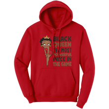 Load image into Gallery viewer, Betty_Boop_Hoodie_Black_Girl_Hoodie_Bl_Red_Front_Mockup.png