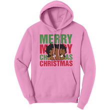 Load image into Gallery viewer, Betty Boop Hoodie, Christmas Graphic Hoodie for Women, Cute Betty Boop Gift, Holiday Hoodie for Her, Christmas Gift Idea, Womens Clothing