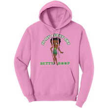 Load image into Gallery viewer, Betty_Boop_Hoodie_In_My_Lucky_Era_Hoodi_Light_Pink_Front_Mockup.png
