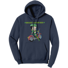Load image into Gallery viewer, Betty_Boop_Hoodie_In_My_Lucky_Era_Hoodi_Navy_Front_Mockup.png