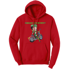 Load image into Gallery viewer, Betty_Boop_Hoodie_In_My_Lucky_Era_Hoodi_Red_Front_Mockup.png