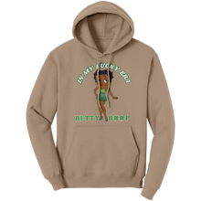 Load image into Gallery viewer, Betty_Boop_Hoodie_In_My_Lucky_Era_Hoodi_Sand_Front_Mockup.png