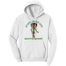 Load image into Gallery viewer, Betty_Boop_Hoodie_In_My_Lucky_Era_Hoodi_White_Front_Mockup.png