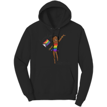 Load image into Gallery viewer, Betty_Boop_Hoodie_Love_is_Love_Hoodie__Black_Front_Mockup.png