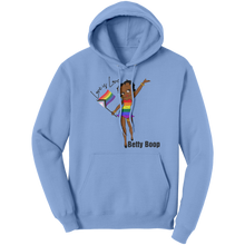 Load image into Gallery viewer, Betty_Boop_Hoodie_Love_is_Love_Hoodie__Light_Blue_Front_Mockup.png