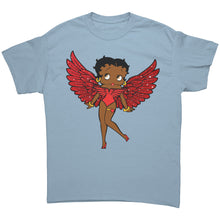 Load image into Gallery viewer, Betty Boop Shirt, Angel Wings Betty Boop Womens Shirt, Cute Betty Boop Graphic Tee, Betty Boop Gift, Christmas Shirt, Christmas Gift For Her
