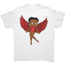 Load image into Gallery viewer, Betty Boop Shirt, Angel Wings Betty Boop Womens Shirt, Cute Betty Boop Graphic Tee, Betty Boop Gift, Christmas Shirt, Christmas Gift For Her