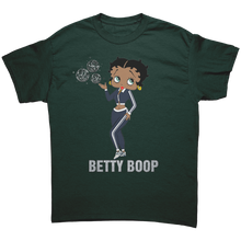 Load image into Gallery viewer, Betty_Boop_Shirt_Betty_Boop_Graphic_Shi_Forest_Green_Mockup.png