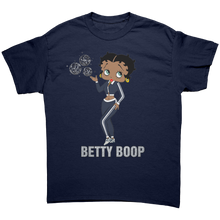 Load image into Gallery viewer, Betty_Boop_Shirt_Betty_Boop_Graphic_Shi_Navy_Front_Mockup.png