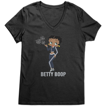 Load image into Gallery viewer, Betty_Boop_Shirt_Cute_Betty_Boop_Party__Jet_Black_Mockup.png