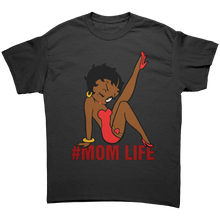 Load image into Gallery viewer, Betty_Boop_Shirt_Mom_Life_Shirt_Betty__Black_Front_Mockup.png