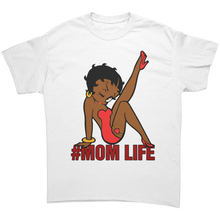 Load image into Gallery viewer, Betty_Boop_Shirt_Mom_Life_Shirt_Betty__White_Front_Mockup.png