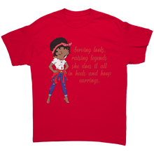 Load image into Gallery viewer, Betty_Boop_Shirt_Raising_Legends_Mom_Sh_Red_Front_Mockup.png