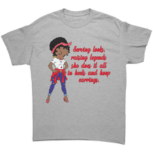 Load image into Gallery viewer, Betty_Boop_Shirt_Raising_Legends_Mom_Sh_Sport_Grey_Front_Mockup.png