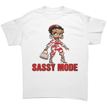 Load image into Gallery viewer, Betty_Boop_Shirt_Sassy_Shirt_Sassy_Mod_White_Front_Mockup.png