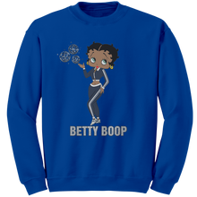 Load image into Gallery viewer, Betty_Boop_Sweatshirt_Betty_Boop_Graphi_Royal_Mockup.png