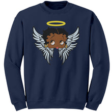 Load image into Gallery viewer, Betty Boop Sweatshirt, Christmas Sweatshirt, Betty Boop Shirt, Vintage Sweatshirt, Christmas Gifts For Her Betty Boop Womens Sweatshirt Gift
