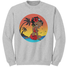 Load image into Gallery viewer, Betty Boop Sweatshirt, Cute Betty Boop Sweater, Betty Boop Womens Sweatshirt, Christmas Sweatshirt, Womens Clothing, Christmas Gift For Her