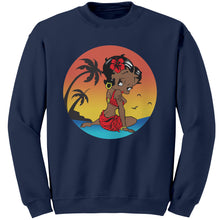 Load image into Gallery viewer, Betty Boop Sweatshirt, Cute Betty Boop Sweater, Betty Boop Womens Sweatshirt, Christmas Sweatshirt, Womens Clothing, Christmas Gift For Her