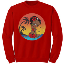 Load image into Gallery viewer, Betty Boop Sweatshirt, Cute Betty Boop Sweater, Betty Boop Womens Sweatshirt, Christmas Sweatshirt, Womens Clothing, Christmas Gift For Her