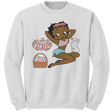 Load image into Gallery viewer, Betty_Boop_Sweatshirt_Cute_Easter_Sweat_White_Mockup.png