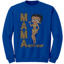 Load image into Gallery viewer, Betty_Boop_Sweatshirt_Leopard_Print_Mam_Royal_Mockup.png