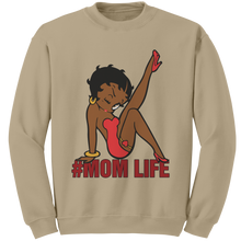 Load image into Gallery viewer, Betty_Boop_Sweatshirt_Mom_Life_Sweatshi_Sand_Mockup.png