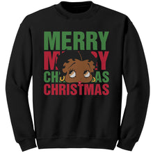 Load image into Gallery viewer, Betty Boop Sweatshirt for Women Christmas Graphic Pullover Cute Betty Boop Gift Holiday Sweater for Her Christmas Party Gift Comfy Sweater
