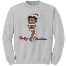 Load image into Gallery viewer, Betty Boop Sweatshirt for Women Graphic Pullover, Christmas Gift for Her, Cute Betty Boop Sweatshirt, Betty Boop Gift, Christmas Sweater