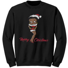 Load image into Gallery viewer, Betty Boop Sweatshirt for Women Graphic Pullover, Christmas Gift for Her, Cute Betty Boop Sweatshirt, Betty Boop Gift, Christmas Sweater