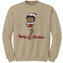 Load image into Gallery viewer, Betty Boop Sweatshirt for Women Graphic Pullover, Christmas Gift for Her, Cute Betty Boop Sweatshirt, Betty Boop Gift, Christmas Sweater