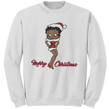 Load image into Gallery viewer, Betty Boop Sweatshirt for Women Graphic Pullover, Christmas Gift for Her, Cute Betty Boop Sweatshirt, Betty Boop Gift, Christmas Sweater