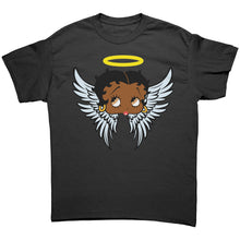Load image into Gallery viewer, Betty Boop T-Shirt Gifts for Her, Cute Betty Boop Shirt, Betty Boop Christmas Shirt, Betty Boop Angel Design Graphic Tee, Christmas Gifts