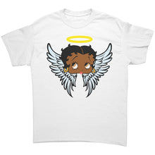 Load image into Gallery viewer, Betty Boop T-Shirt Gifts for Her, Cute Betty Boop Shirt, Betty Boop Christmas Shirt, Betty Boop Angel Design Graphic Tee, Christmas Gifts