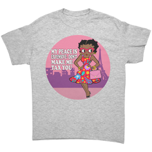 Load image into Gallery viewer, Betty_Boop_T-Shirt_for_Women__Cute___Ash_Grey_Front_Mockup.png