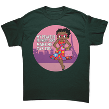 Load image into Gallery viewer, Betty_Boop_T-Shirt_for_Women__Cute___Forest_Green_Mockup.png