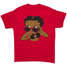 Load image into Gallery viewer, Betty_Boop_with_Glasses_Shirt_Betty_Boo_Red_Front_Mockup.png